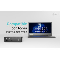 I-tec Thunderbolt 5 Quattro Display Docking Station +PD 140W | APLIUM