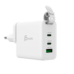 65W Gan Usb-c 3-PORT Traveler Charger Changeable AC Usb-c Ca | APLIUM