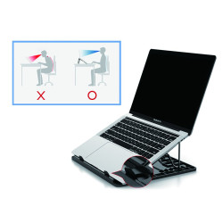 Ergo Laptop Cooling Stand | APLIUM