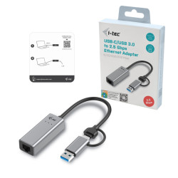 I-tec Usb-c 2.5GBPS LAN Adapter I-tec Usb-c Metal Ethernet | APLIUM