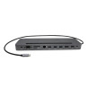 C31FLATDOCKPDPRO - I-tec Usb-c 3XLCD Dock W/ PD85W Metal | APLIUM