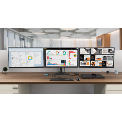 C31FLATDOCKPDPRO - I-tec Usb-c 3XLCD Dock W/ PD85W Metal | APLIUM