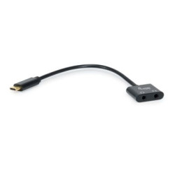 Audio Cable 0.15 M Usb C 2 X | APLIUM
