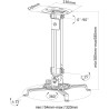 Projector Ceiling Support | APLIUM