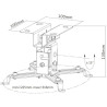 Projector Ceiling Support | APLIUM