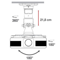 Universal Ceiling Bracket For | APLIUM
