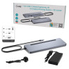 C31FLAT2PDPRO - I-tec Usb-c Ergo 3X Lcd Dock Metal | APLIUM