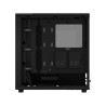 Fractal Caja North Negra Carbon Cristal Templado Dark Tint F | APLIUM