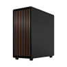 Fractal Caja North Negra Carbon Cristal Templado Dark Tint F | APLIUM