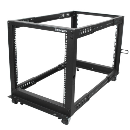 12U Adjustable Depth 4 Post Server Rack