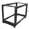 12U Adjustable Depth 4 Post Server Rack