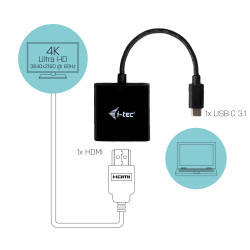 I-tec Usb-c HDMI Adapter 4K/60 | APLIUM