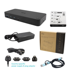 CATRIPLEDOCKPDPRO - I-tec USB 3.0 / Usb-c / Thunderbolt 3X | APLIUM