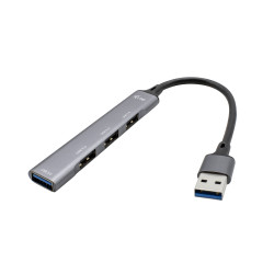 USB 3.0 Metal Hub 1X USB 3.0 + 3X USB 2.0 | APLIUM