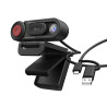 Hd Webcam With Auto Manual Focus Switch Black | APLIUM