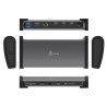 8K Thunderbolt 4 Docking Station - Eu BLACK/SPACE Grey | APLIUM