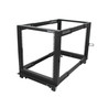 12U Adjustable Depth 4 Post Server Rack