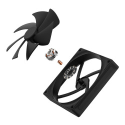 NZXT F140P Carcasa del ordenador Ventilador 14 cm Negro 1 pi | APLIUM