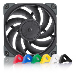 Noctua Ventilador Caja NF-A12X25 Pwm CHROMAX.BLACK.SWAP, 120 | APLIUM
