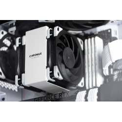 Noctua Ventilador Caja NF-A12X25 Pwm CHROMAX.BLACK.SWAP, 120 | APLIUM