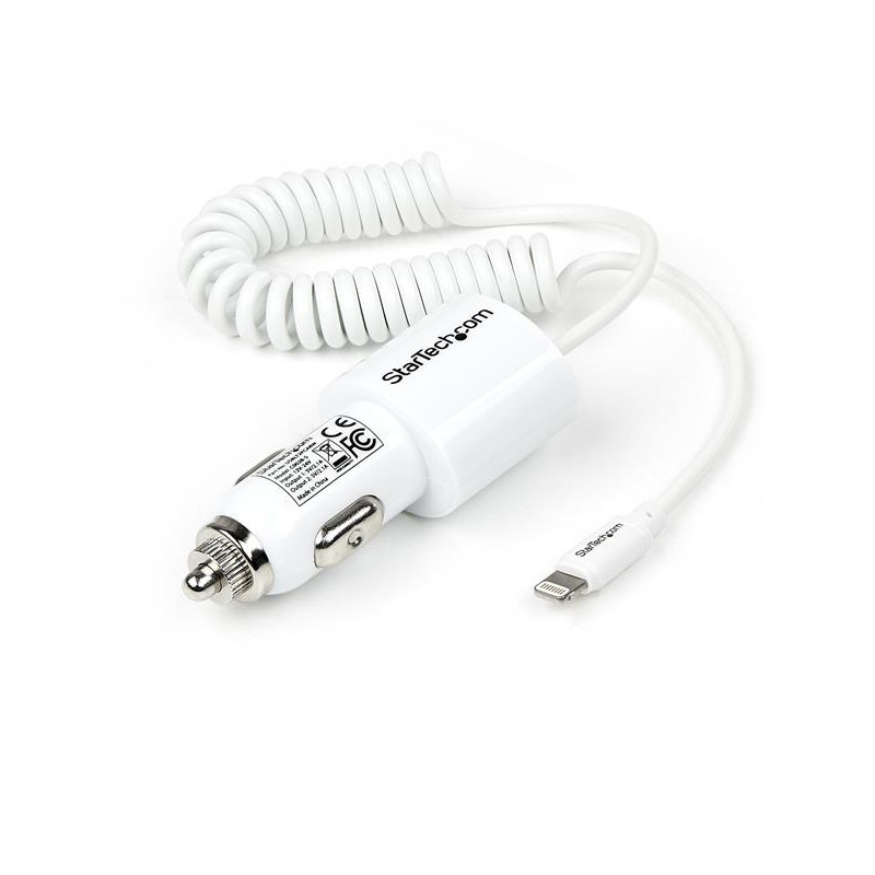 Dual port Car Charger - Lightning+USB
