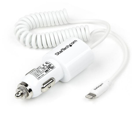 Dual port Car Charger - Lightning+USB