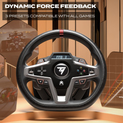 Thrustmaster 4460182 mando y volante Negro USB Volante + Ped | APLIUM