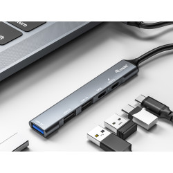 EQUIP 128962 - 5-Port Usb 3.0/2.0 Hub With | APLIUM