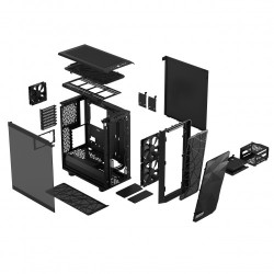 Fractal Design Meshify 2 Compact Negro | APLIUM