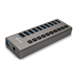 U3CHARGEHUB10 - I-tec USB 3.0 Hub 10 Port 48 W | APLIUM