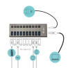 U3CHARGEHUB10 - I-tec USB 3.0 Hub 10 Port 48 W | APLIUM