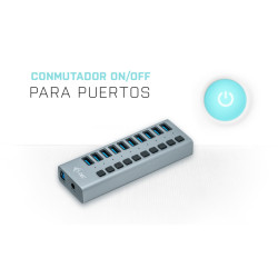U3CHARGEHUB10 - I-tec USB 3.0 Hub 10 Port 48 W | APLIUM
