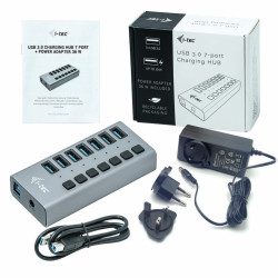 I-tec USB 3.0 Hub 7 Port 36 W | APLIUM