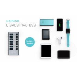 I-tec USB 3.0 Hub 7 Port 36 W | APLIUM