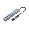 7-Port Usb 3.0 Hub, 5Gbps, | APLIUM