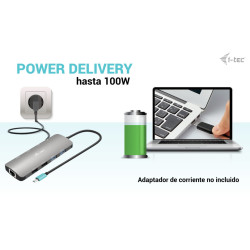 i-tec C31NANOHDM2DOCPD - Usb-c Metal Nano 2X HDMI Docking | APLIUM
