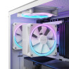 NZXT T120 RGB Procesador Refrigerador de aire 12 cm Blanco 1 | APLIUM