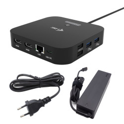 I-tec Usb-c 2X HDMI Dock 100W Pd 100W + I-tec Charger 100W | APLIUM
