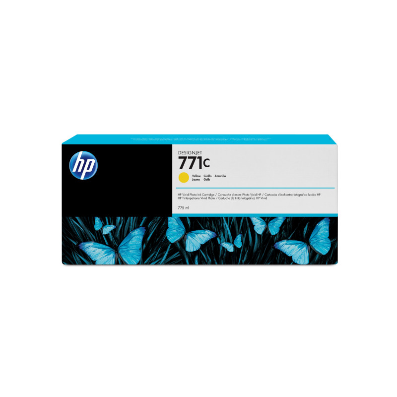 HP 771C YL DsgJet Ink Cart