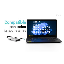 C31NANOTRIDOCKPD - I-tec Usb-c Nano 3X Lcd Dock 3X Lcd (DP | APLIUM
