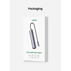 Ugreen 10919 base para portátil y replicador de puertos Alám | APLIUM