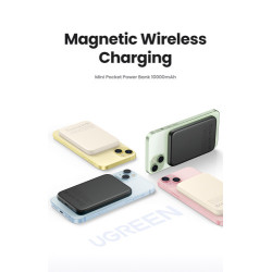 Ugreen 25208 batería externa 10000 mAh Cargador inalámbrico | APLIUM