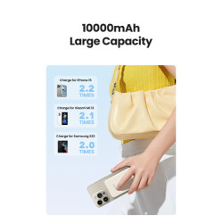Ugreen 25208 batería externa 10000 mAh Cargador inalámbrico | APLIUM