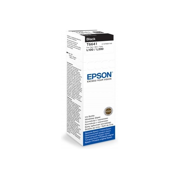 Epson T6641, Negro, Tinta a base de pigmentos, 1 pieza(s)