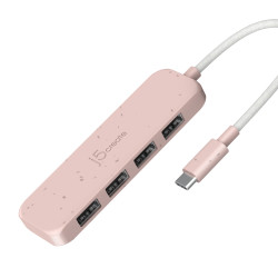 j5create JCH341ER-N - Eco-friendly Usb-c To 4-PORT Type-a | APLIUM