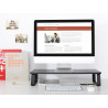 EQUIP 650880 - Desktop Monitor Stand | APLIUM