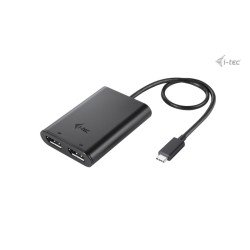 i-tec C31DUAL4K60DP - Usb-c Dual 4K/60HZ (SINGLE 8K/30HZ) | APLIUM
