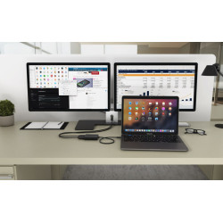 i-tec C31DUAL4K60DP - Usb-c Dual 4K/60HZ (SINGLE 8K/30HZ) | APLIUM