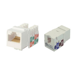 Módulo conector keystone RJ45 hembra Categoría 6 | APLIUM