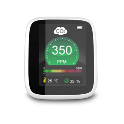 Detector de CO2 ZKTeco de escritorio para el control de la c | APLIUM